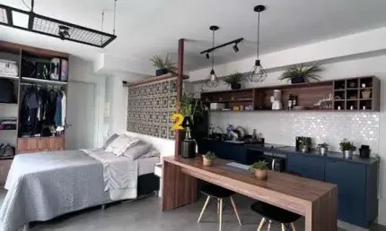 Apartamento para locação com 1 quarto e vaga na vila pompéia, são paulo-sp, 40m² de área!