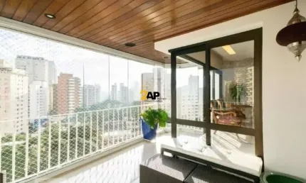 Apartamento de luxo em moema com 3 suítes, 3 salas, 4 banheiros e 3 vagas - 177m² - são paulo-sp