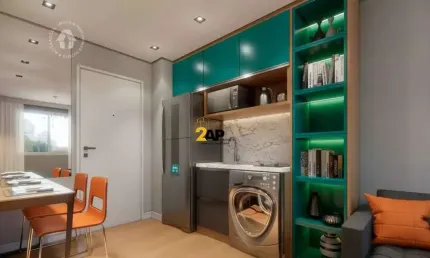 Apartamento com 1 quarto à venda na rua marília de dirceu, 274, jardim aeroporto, são paulo, 17 m2 por r$ 260.000