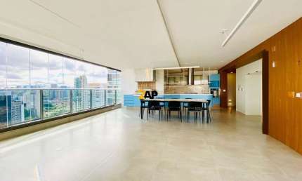 Cobertura duplex a venda e locação no Brooklin, 3 suítes, 3 vagas com 204m² .