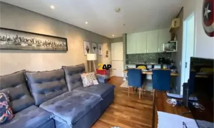 Apartamento à venda em são paulo-sp, itaim bibi: 1 quarto, 1 suite, 2 salas, 1 banheiro, 1 vaga de garagem, 43m². venha conhecer!