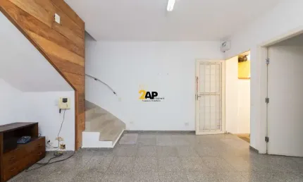 Casa comercial para locação no campo belo, são paulo-sp: 5 salas, 3 banheiros, 1 vaga de garagem, 131,00 m² de área.