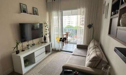 Apartamento à venda ou locação no Brooklin, São Paulo-SP: 1 quarto, 1 suíte, 1 sala, 1 banheiro, 1 vaga e 49m². Venha conferir!