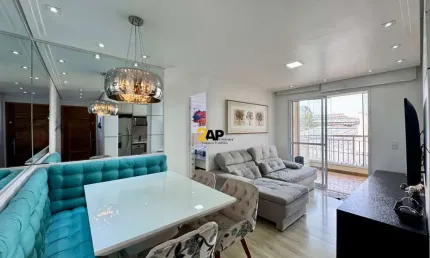 Apartamento com 3 quartos à venda na Estrada São Francisco, 2008, Parque Taboão, Taboão da Serra, 73 m2 por R$ 615.000