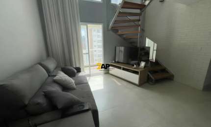 Cobertura Duplex em Vila Suzana com 125m², 2 quartos sendo 1 suíte e 2 vagas.