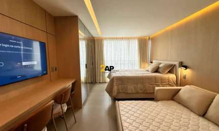 Apartamento com 1 Quarto para Alugar no Itaim Bibi, São Paulo-SP - 30m² de Área