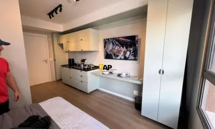 Apartamento à venda em são paulo-sp, vila firmiano pinto: 1 quarto, 1 sala, 1 banheiro, 21m². venha conferir!