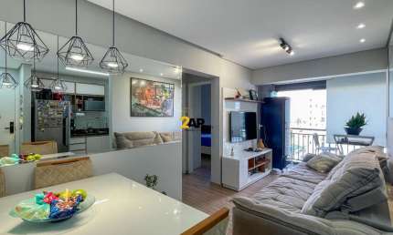 Apartamento para locação em São Paulo-SP, Vila Andrade : 2 quartos, sala, banheiro, garagem, 49m². Venha conferir!