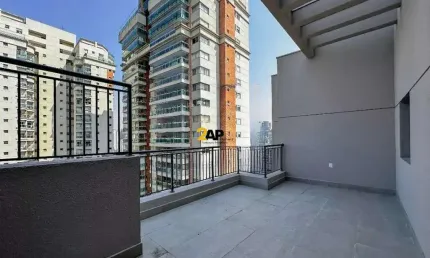 Apartamento à venda no brooklin, são paulo-sp: 1 quarto, 1 sala, 1 banheiro e 50m² de área!