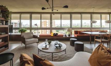 Apartamento de luxo no Jardim Paulista: 4 quartos, 1 suíte, 4 banheiros, 1 vaga de garagem - 163m² - mobiliado.