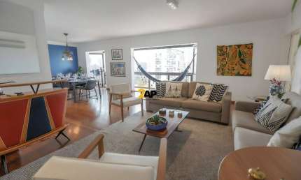 Imóvel de alto padrão: Apartamento de 3 quartos com 3 suítes, 3 salas e 3 vagas na Cidade Monções - São Paulo SP