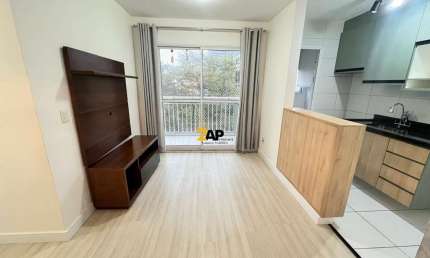 Apartamento para locação na Vila Andrade, São Paulo-SP: 2 quartos, 1 suíte, 2 banheiros, 1 vaga, 56 m² de área.