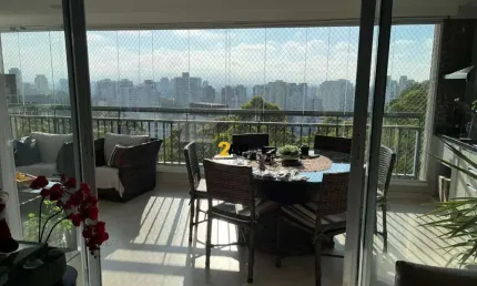 Imperdível oportunidade de adquirir apartamento de luxo na vila andrade, são paulo-sp: 3 quartos, 3 suítes, 3 salas, 4 banheiros, 2 vagas de garagem e 122m² de área!