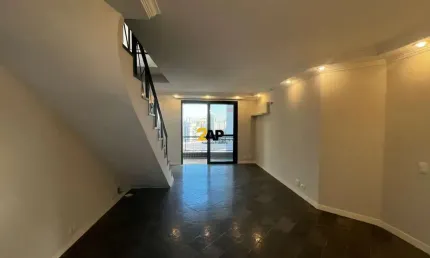Cobertura Duplex de 181m² à venda ou locação com 3 quartos, 1 suíte e 3 vagas - Vila Andrade.