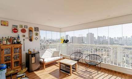 Venda de apartamento de 3 quartos na Vila Brasílio Machado, São Paulo: 115m², suíte, 2 vagas de garagem!