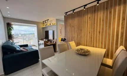Apartamento à venda em São Paulo-SP, na Vila São Francisco, com 2 quartos, 1 suíte, 2 salas, 2 banheiros, 1 vaga de garagem e 60,00 m² de área!