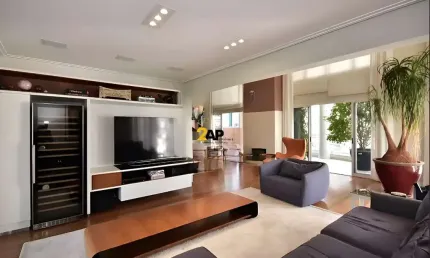 Luxe Residence: Apartamento à venda em São Paulo-SP, Jardim Fonte do Morumbi - 3 quartos, 3 suítes, 3 salas, 4 banheiros, 3 vagas, 210m².