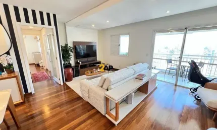 Apartamento à venda na Vila Andrade, São Paulo-SP: 2 quartos, 1 suíte, 3 banheiros, 2 vagas, 96m² de área.