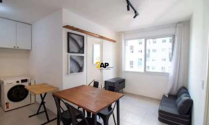 Apartamento à venda em Santo Amaro, São Paulo-SP: 2 quartos, 1 sala, 1 banheiro, 36m² de área!