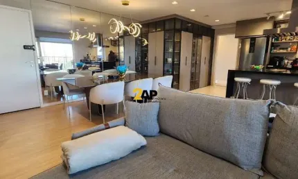 Venda de Apartamento de Luxo na Vila Andrade - São Paulo/SP: 3 Quartos, 3 Suítes, 1 Sala, 5 Banheiros, 3 Vagas de Garagem - 133m²