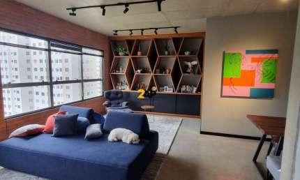 Apartamento Mobiliado à venda com 70m² em Usina Piratininga, com 1 quarto e 2 vagas.