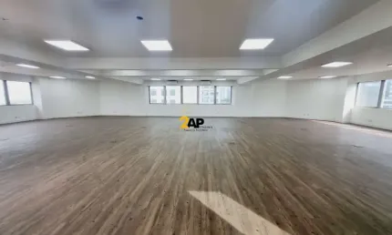 Sala comercial de 204m² a venda e locação na berrini, são paulo-sp - 3 banheiros e 4 vagas de garagem!