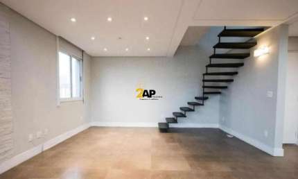 Apartamento Duplex em Vila Suzana com 86m², 1 quarto e 2 vagas.