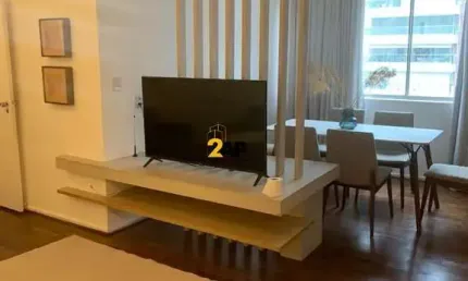 Apartamento de 3 quartos no Itaim Bibi, São Paulo-SP: 1 suíte, 2 salas, 2 banheiros, 1 vaga de garagem, 98m². Aluguel imperdível!