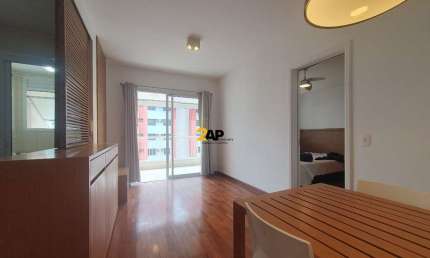 Apartamento para locação no Brooklin, 1 dormitório (suíte) 1 vaga de garagem com 47m² .
