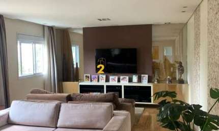 Apartamento à venda em São Paulo-SP, Campo Belo: 3 quartos, 3 suítes, 3 salas, 5 banheiros, 3 vagas, 206 m². Aproveite!