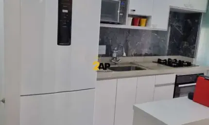 Apartamento para locação na Vila Andrade, São Paulo-SP: 2 quartos, 2 suítes, sala, 2 banheiros, 1 vaga de garagem para carro e 1 vaga para moto, 60m²!