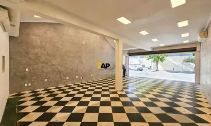 Loja para Aluguel em Moema: Ponto Comercial com 1 Banheiro e 90 m² na Indianópolis, São Paulo-SP!