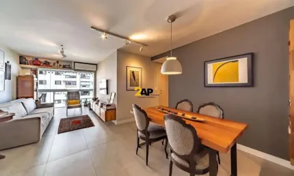 Apartamento à venda ou locação em sp: 3 quartos, 2 suítes, 2 salas, 3 banheiros, 1 vaga na vila nova conceição, 95m².