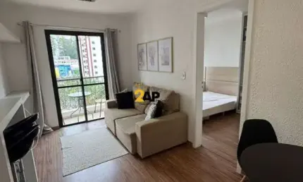 Apartamento á venda em vila andrade com 35m², 1 quarto e 1 vaga