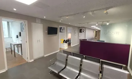 Andar comercial de alto padrão em condomínio na república, são paulo-sp: 18 salas, 4 banheiros, 1 vaga, 360m².