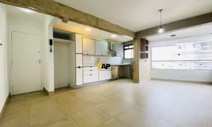 Apartamento para locação na vila andrade, com 2 dormitórios, 1 vaga de garagem, com 54m²