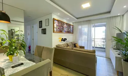 Imperdível apartamento à venda com 64m², 3 quartos sendo 1 suíte e 1 vaga no jardim parque morumbi!