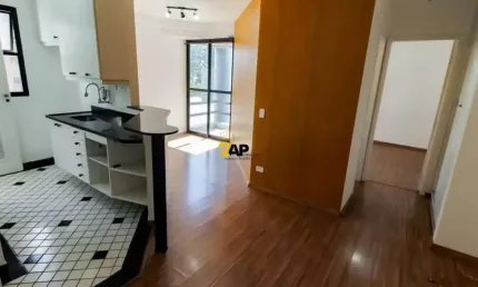 Apartamento para locação no portal do morumbi, são paulo-sp! 1 quarto, 1 suíte, 2 salas, 1 banheiro, 1 vaga, 43m²!