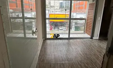 Sala comercial para locação no brooklin paulista - 3 salas, 3 banheiros, 2 vagas, 72m² de área - são paulo-sp