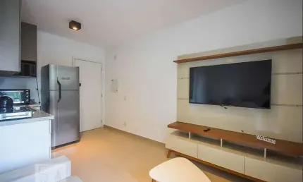 Apartamento à venda - real parque, 1 quarto,  35 m2
