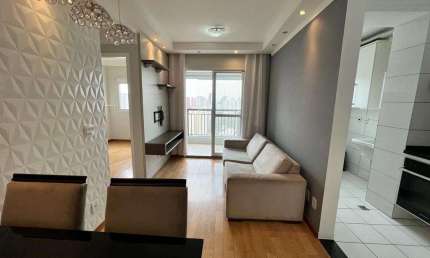 Apartamento para locação na Vila Andrade, São Paulo-SP: 2 quartos, 1 banheiro, 1 vaga de garagem, 47m² de área.