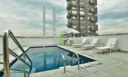 Apartamento com 1 quarto à venda na Avenida Marechal Floriano Peixoto, José Menino, Santos