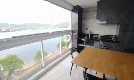 Apartamento com 4 dormitórios à venda, 189 m² - Ponta da Praia - Santos/SP