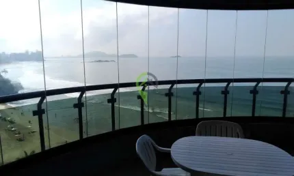 Apartamento com 4 dormitórios à venda, 213 m²  - praia das astúrias - guarujá/sp