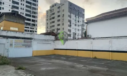 Terreno comercial para alugar na Rua Comendador Alfaia Rodrigues, Embaré, Santos