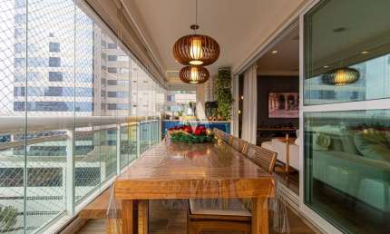 Apartamento Alto Padrão - Vista Mar - 3 suítes - Aparecida - Santos/SP