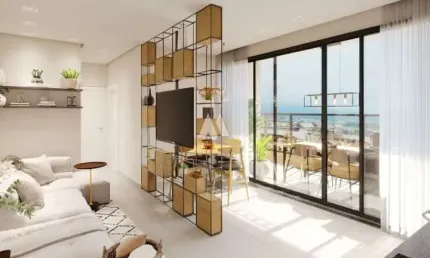 Apartamento novo - 2 dormitórios - varanda gourmet - Ponta da Praia - Santos