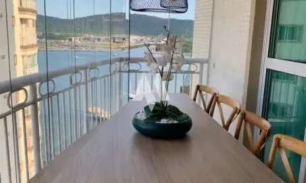 Apartamento alto padrão á venda  vista mar em Santos - Jardins da Grécia