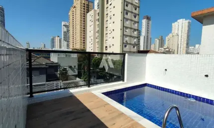 Casa com 3 quartos à venda na Rua Delphin Moreira, Embaré, Santos