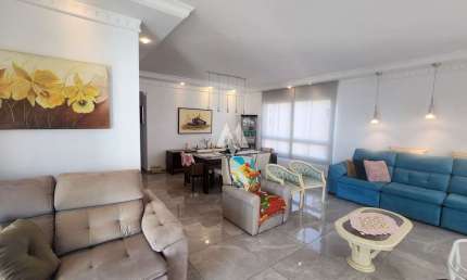 Apartamento 189 metros, 1 por andar 3 suítes, 3 vagas, mobiliado
